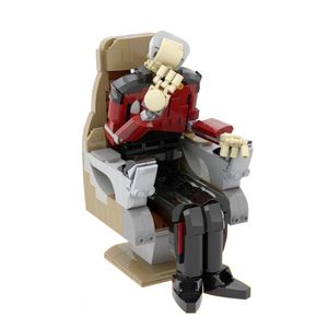 航空機modle mocスターピカードキャプテンビルディングブロックアセンブリレンガ造り映画アクションフィギュアモデルおもちゃの誕生日プレゼント230907