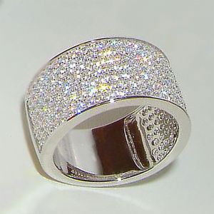 Pierścień Solitaire Huitan utwardzony CZ Wysokiej jakości srebrny kolor żeński pierścionek prosty design Bling Bride Wedding Colking