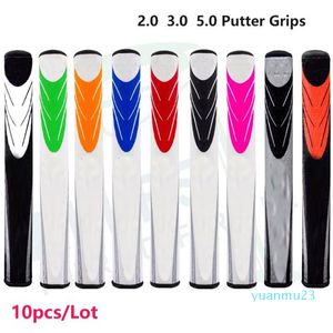 10 teile/los Golf Putter Grip Athletic Super Str hohe qualität Mid Slim 20 30 50 OEM Training Aid Club Griffe gemischte farbe