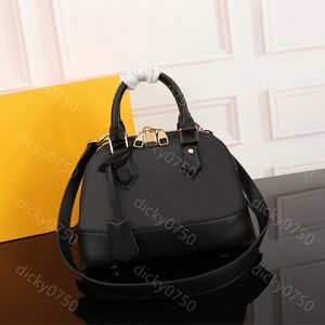 مصمم حقيبة الكتف ALMA BB Shell Bag From Women Classic Handbag Fudicule Crossbody Facs Plaid Fashion Presh Woman Back