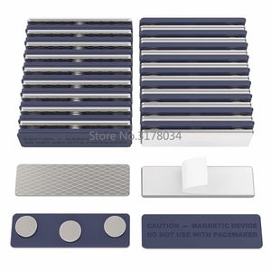 Inne zaopatrzenie w szkoła biurowe 10pcs Magnesy odznaki Uchwyty magnetyczne Magnety