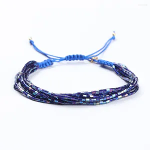 Link bransoletki Go2boho Sprzedaj akceptuj niestandardowe ręcznie robione kolorowe bransoletka mgb nasiona dla dziewczyny