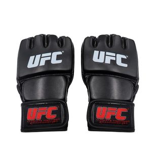 Sporthandschuhe Halbfinger-Boxen PU-Lederhandschuhe Kämpfen Kickboxen Handschuhe Karate Muay Thai Training Trainingshandschuhe Taekwondo-Schutz 230906