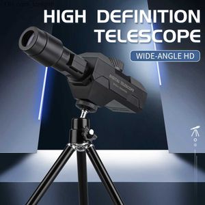 Teleskop WiFi Digital Telescope 70x Stor öppning Målobjektiv 2MP Foton Videor Mobildetektiv Crosshairs Positionering Teleskop Q230907