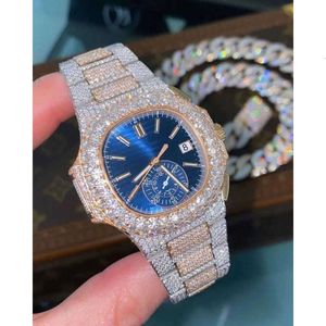 B4O6 2023Wristwatch D66 Luxury mens watch 4130 movement watch for men 3255 montre de luxe Mosang stone iced VVS1 GIA watch Diamond watchs wriD7MK81ABUCBB
