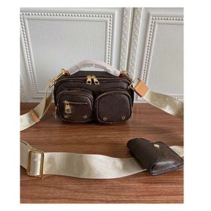 2023 Últimas Bolsas de Ombro Original de Alta Qualidade Designers de Luxo Monogramas Bolsas Mulheres Messenger Bolsa Mulheres Moda Luxurys Marcas Crossbody Bag