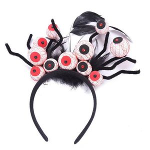 Headbands Halloween Horror Eyeball Cabelo Hoop para Senhora e Meninas Headband DIY Decorações de Festa Adereços 220826 Drop Delivery Jóias Cabelo Dhokd