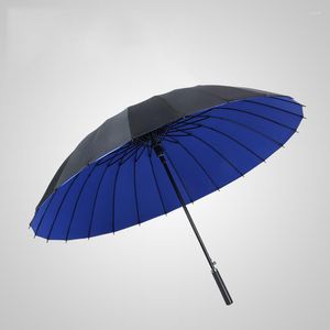 Paraplyer stora stranden paraply bärbar automatisk motståndskraft