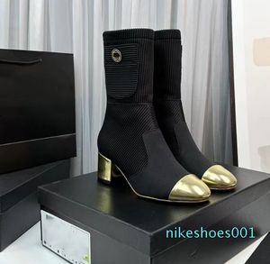 2023 Designer Boots Party na zewnątrz oddychający but ladys moda na wysokie obcasowe buty komfortowe