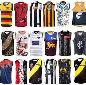 AFL West Coast Geelong Rugby Jerseys Essendon Bombers Melbourne Adelaide St Kilda Guernsey