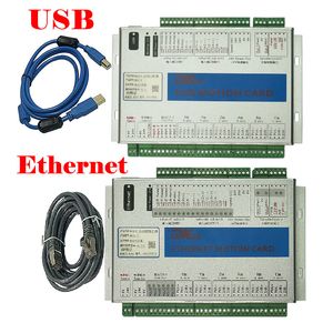 CNC MACH3 MACH4 Karta sterowania ruchem USB Ethernet 2MHz Breakout płytka dla maszyny do mielenia routera CNC 3 Oś 4 Oś Kontrola osi 6