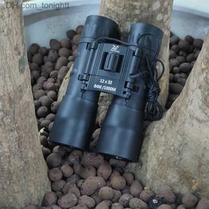 Telescopes TOPOPTICAL 12x32 Binoculars Compact Hunting Powerful Professional Telescope for Outdoor Birding Watching Trip Camping Portable Q230907