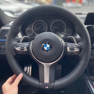 Passend für BMW 6er GTM3DIY handgenähte Lenkradabdeckung