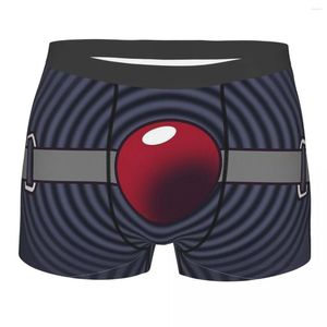 Mutande BDSM Ball Gag Homme Mutandine Pantaloncini Boxer Slip Intimo da uomo Stampa