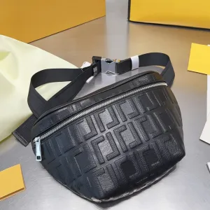 Orijinal deri kemer çantası Fanny Pack Erkek Seçme Torba Tasarımcısı Siyah Bel Çantaları Kadın Göğüs Çanta Moda Çantalar Bumbag Cüzdan Crossbody