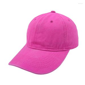 Ball Caps Unisex Baseball Cap Cotton Fits Men Women Adjustable Low Profile Solid