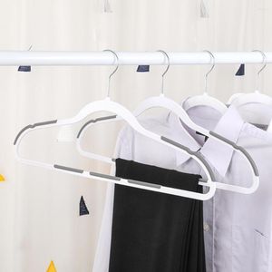 Wieszaki na odzież Suszanie 10-pakietowe ubrania przeciwpoślizgowe, które oszczędzają przestrzeń mocne roztwór z obciążeniem dla ręczników odzież