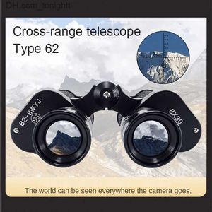 Telescopes 8X30 Powerful Binoculars Long Range Telescope HD Night Vision Full Mental for Hunting Day Night Dual Use Outdoor Telescope Q230907