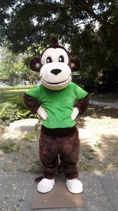 Blue Big Mouth Monkey Mascot Costume Custom Cartoon Fancy Costume Anime Mascotte Theme Fancy Dress Carnival Costume41180