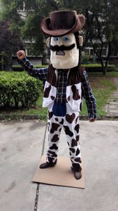 Power Cowboy Mascot Costume Cow Boy Custom Fancy Costume Anime Kit Mascotte Theme Fancy Dress Carnival Costume41256