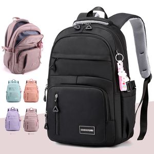 Backpacks Korean Style Student Backpack Large Capacity Junior High School Bags for Girls Waterproof Travel Bagpack Computer Laptop Bag 230906