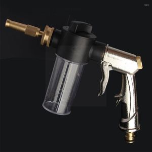 Watering Equipments Portable High-pressure Water Gun For Cleaning Car Wash Machine Garden Hose Nozzle Sprinkler Foam O4b9