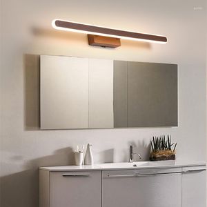 Lampada da parete moderna a specchio a led per camera da letto, bagno, applique per interni, plafoniere, vari stili disponibili