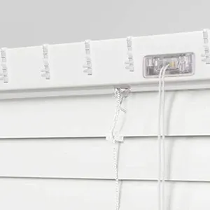 Cortina 12 peças acessórios de persianas braçadeiras de valência clipe transparente acessório clipes transparentes venezianos substituíveis