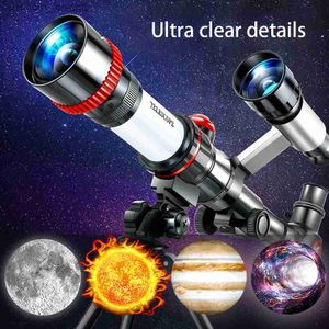 Teleskoplar HD Profesyonel Astronomik Teleskop Çift Kullanım Bilim Deneyi Monoküler Stargazing Binoküler Öğrenciler İçin Öğretim Yardımcıları Q230907