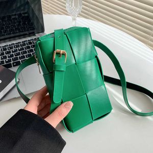 Bolsas Cassete Botegss Ventss de alta qualidade à venda no atacado Nova versão de bolsa para celular tecida para mulheres crossbody pequena com logotipo real