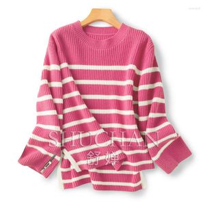 Swetry kobiet 2023 SWEATER WEWNĄT WYKORZYSTAJ WYSOKIE SUETER MUJER INVIERNO O-Neck Zippers Casual Pullover