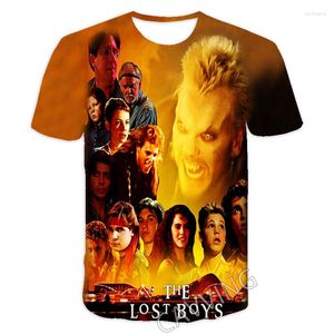 Magliette da uomo Moda Donna/Uomo Stampa 3D The Lost Boys Magliette casual Magliette Hip Hop Stili Harajuku Top Abbigliamento