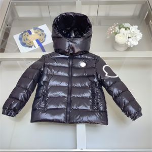 Kds girls boys Down Jackets luxury designer hooded fluffy hoodies coats kids girls boys Puffer Warm windproof outwear coat childrens winter clothes