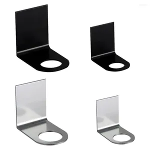 Liquid Soap Dispenser 4 Pcs Shelf Holders Punch-free Bottle Storage Rack Bathroom Wall Shower Gel Holding Space Aluminum Stand