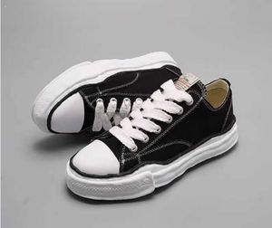 2022 Casual Shoes Casual Shoes Maison Mihara Yasuhiro Lösta skalhuvud Mmy Shoes Men's Thick Sole Youth Satchable Board Shoes Senaste Little Par