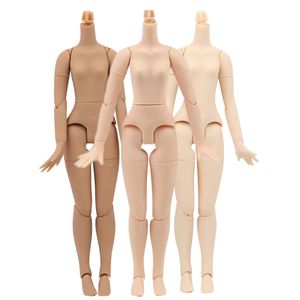 Куклы Azone S Blyth Body Маленькая грудь Белая кожа BJD DIY Многоугольная трясущаяся шея ob24 Девушка из аниме 230907