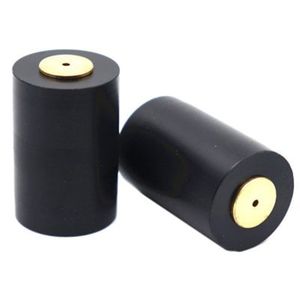 1pcs 18650 a 20700 Adaptador de bateria POM de cobre preto
