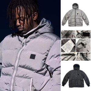 Giacca da uomo Piumino ricamato Cappotti bomber Piumini Cappotto invernale Capispalla con cappuccio Streetwear Giacca a vento sportiva Taglia asiatica M-2XL