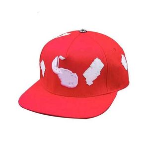 Czapki kulkowe krzyżowe projektant baseball serca Męskie czarne czerwone kapelusze HATS Wysokiej jakości chrom 70R9
