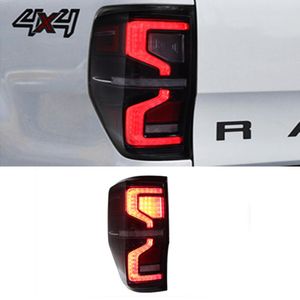 Car Taillight For Ford Ranger Tail Lamp Assembly T7 Upgrade LED Turn Lamp Running Brake Reverse Stop Lights