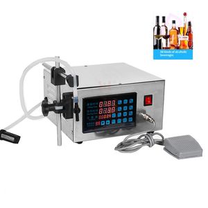 110 V / 220V CNC maszyna do napełniania cieczy Water Perfume Sok Sok Mleko Fiolka 5-3500 ml ilościowa maszyna opakowań