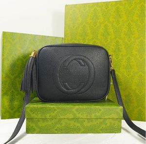 Het Luxurys designers Tassel handväskor väska kvinnor läder soho disco axel väska fransad messenger handväska designer crossbody väskor klassisk plånbok kväll väska