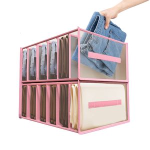 Aufbewahrungsboxen, Behälter, Kleider-Organizer, Jeans-Box, Kleiderschrank mit Fächern, Socken, Unterwäsche, BHs 230907