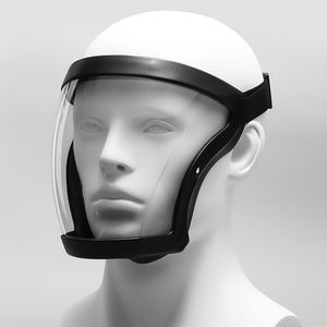 Transparent säkerhetsskyddssköld fulla ansiktssköld för köksverktyg Olje-splash Proof Moto Cycling Windsecture Glasses Mask