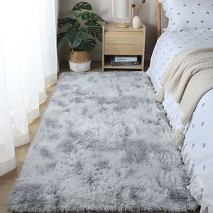 Carpets Warm carpet bedroom bedside blanket home living room girl room plush blanket under the bed P230907