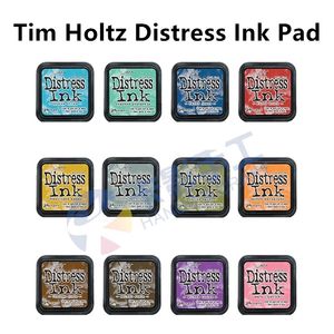 Stamps 1PCS US imports ranger Tim Holz distress ink vintage old color waterbased pad Stationery 230907