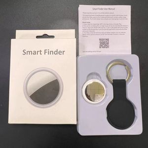 Smart Finder Mini Tracker Localizzatore intelligente Bluetooth Localizzatore intelligente anti smarrimento Tasti mobili Trova animali domestici per Apple