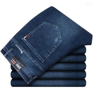 Jeans da uomo 2023 Autunno/Inverno Plus Size Pantaloni in denim All-Match Pantaloni larghi casual larghi alla moda di strada 38-48