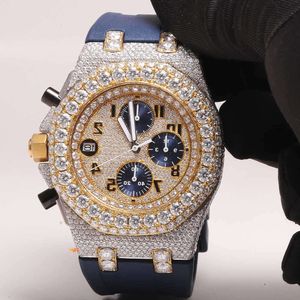 sterling sier brand handmade high quality automatic setting band iced male female luxury fine jewelry natural di3CVK