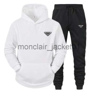 Mens Tracksuits Mens Tracksuit Designer Hoodie and Pants Set Basketball Street Wear Sweatshirt Sportswear Brand Cotton Material Knitted Two Piece Set E J230907